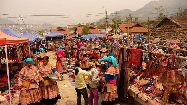 Lan Ha bay - Bac Ha market tour 4 days